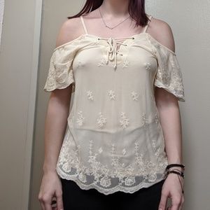 Off shoulder top